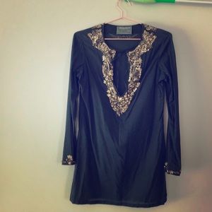 All Saints beaded tunic